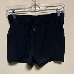 Lululemon Black Drawstring Shorts